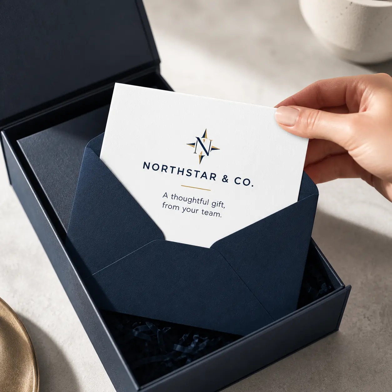 Branded inserts example